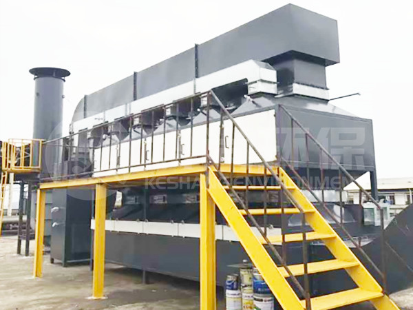 噴漆烤漆廢氣處理解決方案